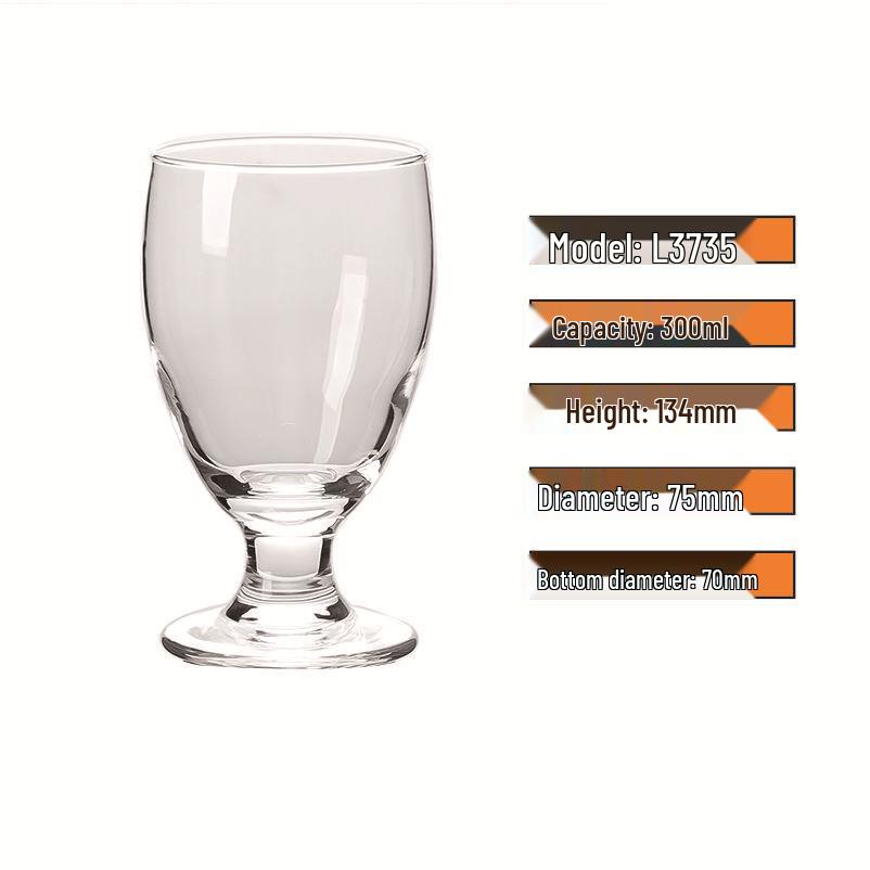 Creative Short Stem Wine and Cocktail Glass - Multi-functional Drinkware with Logo Print