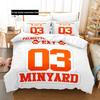The Foxhole Court Palmetto State Bedding Set Single Twin Full Queen King Size Bed Set Aldult Boys Bedroom Duvetcover Set Kawaii