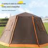 Chuangjingpin Portable Hexagonal Double-Layer Camping Tent