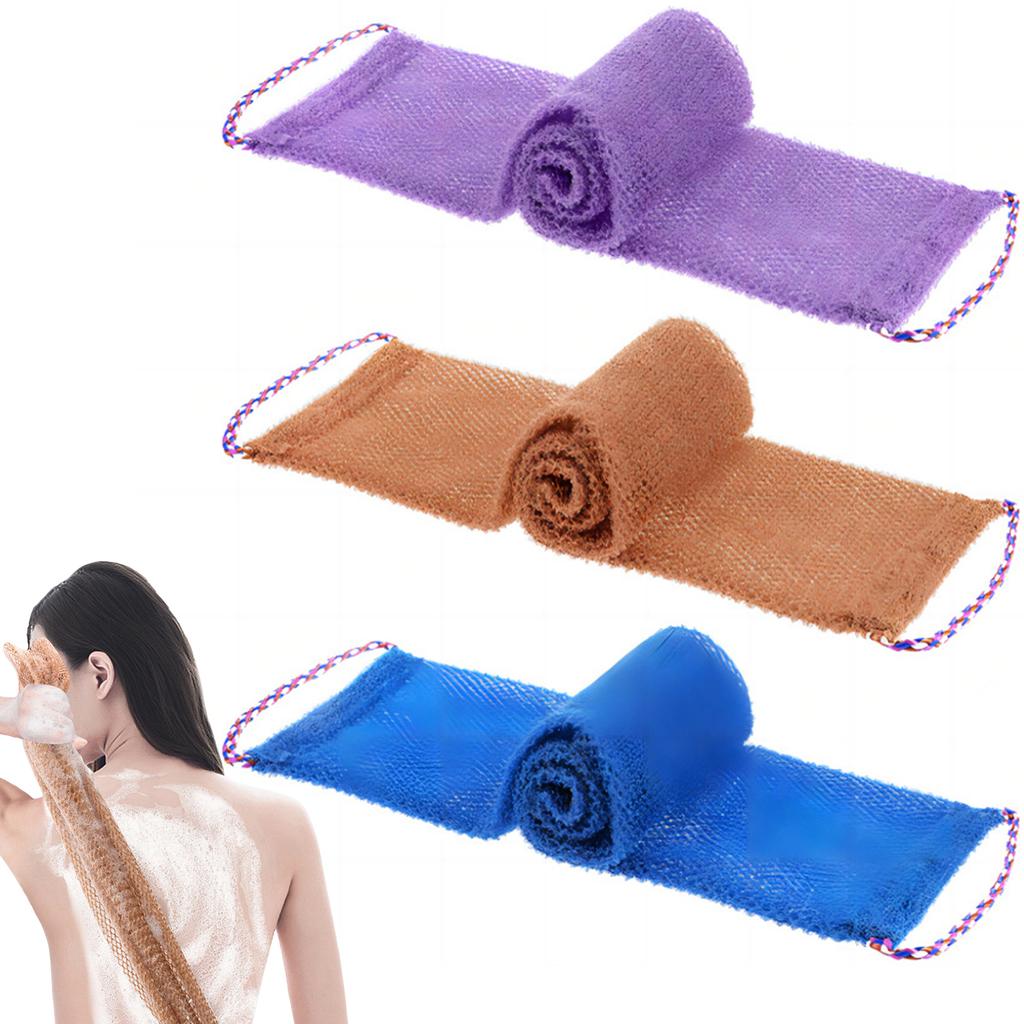 African Exfoliating Net Sponge Shower Body Scrubber Back Scrubber for Shower Body Cleaning Use