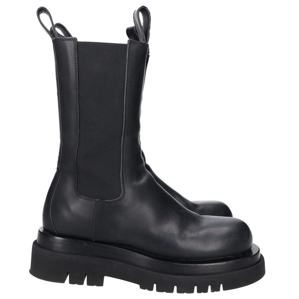 Bottega Veneta 592045 The Rag Chelsea / Side Gore Boots Shoes 36 blackUsed