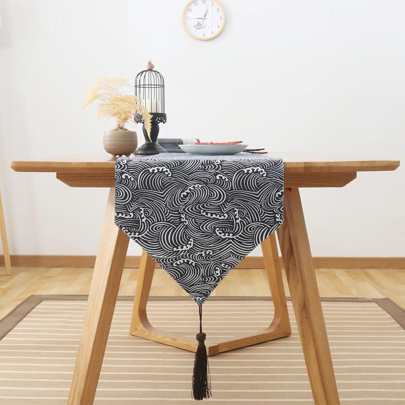 

Zen Cotton Linen Plaid Table Runner