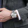 Men'S Business Steel Belt Watch, Prism Glass, Xi Yin Model