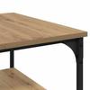 Artisan Oak Coffee Table 55 X 55 X 40 Cm Particleboard