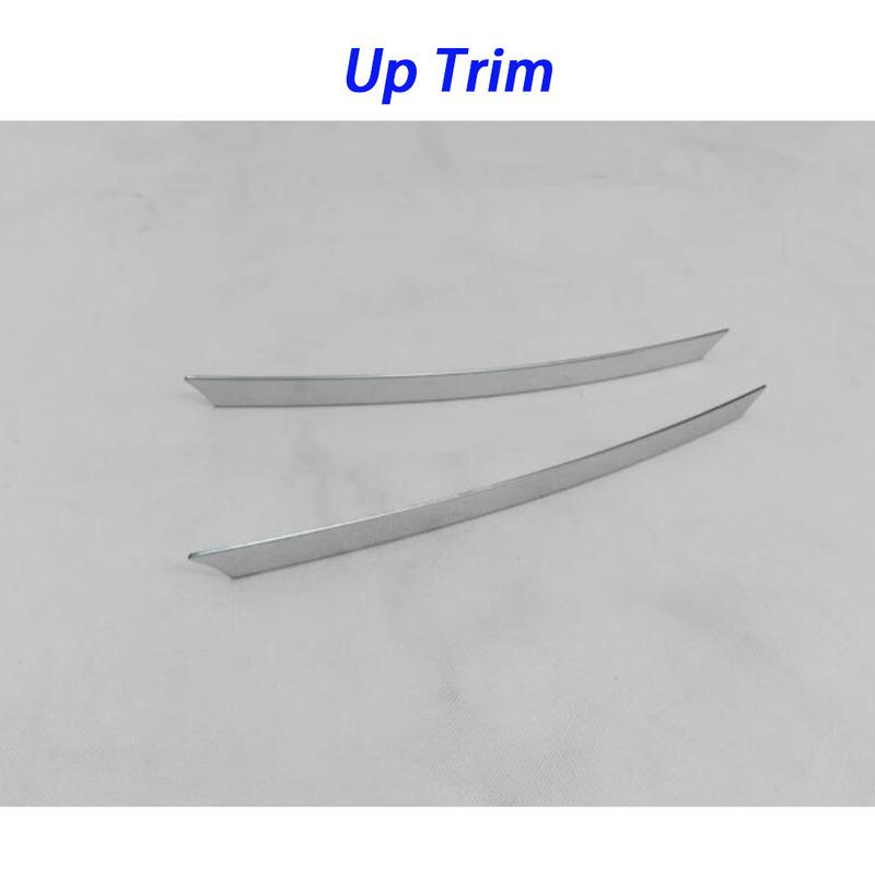 Car Rear Back Bumper Cover Steel Wrap License Trim Frame Lamp Panel Hood For Volkswagen VW Tiguan L MK2 2016 2017 2018