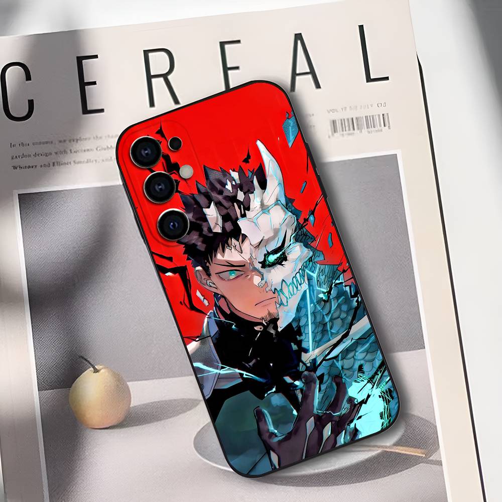 Kaiju No.8 Monster Phone Case Silicone Soft For Samsung S25,S24,S21,S22,S23,S30,Ultra,S20,Plus,Fe,Lite