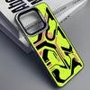 Cool Mech Mechanical Cyber Phone Case For iPhone 16 15 14 13 12 11 Pro Max Grey Black Matte Laser Metallic Aurora Funda