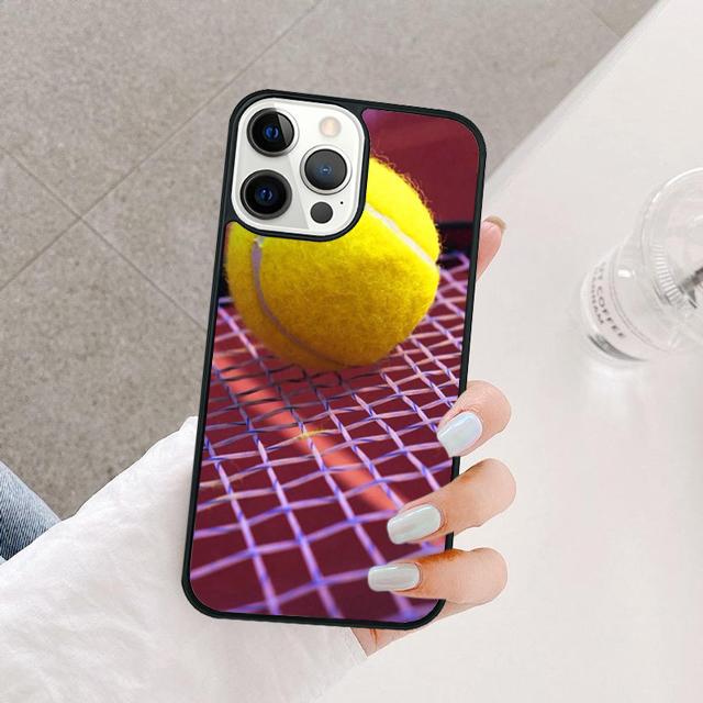 Tennis Ball Sport Phone Case Cover For iPhone 17 Air 15 16 14 13 12 Pro Max 11 Pro Max Plus Coque Shell