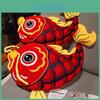 Blue Koi Fish Cartoon Soft With Stitching For Bedroom And Gift Use