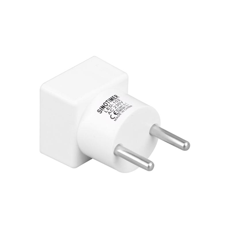 European Type Plugs In Voltmeter Digital Voltages Tester with LED Display Small Voltages Indicates Simple Installation
