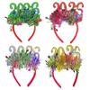 2026 Festival Light Up Hair Ornament Plastic Headwear Headdress Props For Kids Adults Holiday Parties Family Gatherings