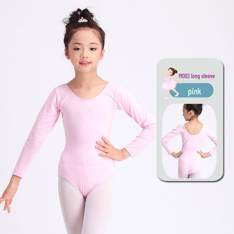 

Летний комбинезон для девочек с коротким рукавом для занятий гимнастикой, танцев и упражнений 120 cm