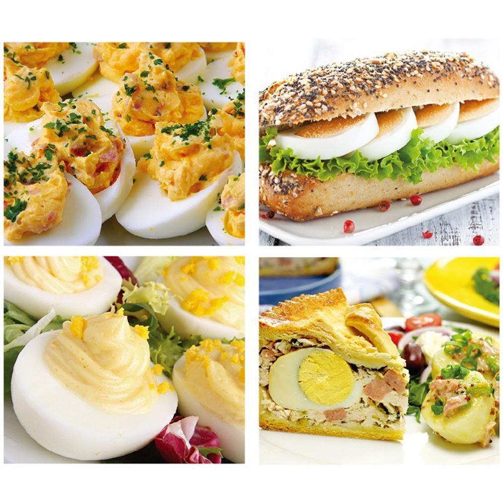 7PCS/Set Egg Cooker Egg Yolk Separator Egg Steamer Cooking Utensils Cooking Tool Boiled Egg Apparatu