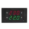 DROK LED AC 500V 100A Dual-Anzeige mit AC-Voltmeter Digitaltester 0,39" Multimeter, Voltmeter/Amperemeter Panel, 2-Draht Amperemeter/Voltmeter