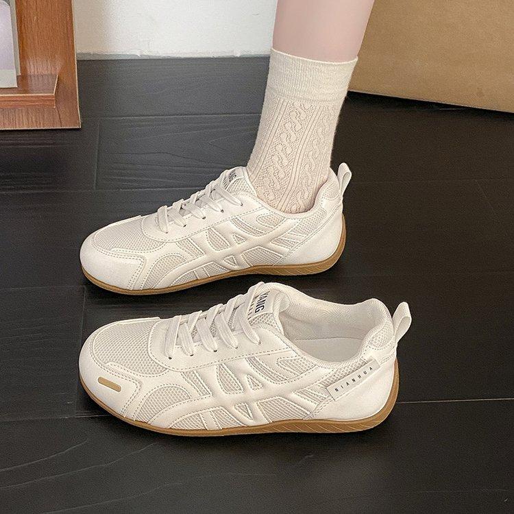 Dexun Shoes Women's 2025 New Autumn Women's Shoes Explosive Super Fire Mesh Breathable Thin Casual Sports Casual Shoes