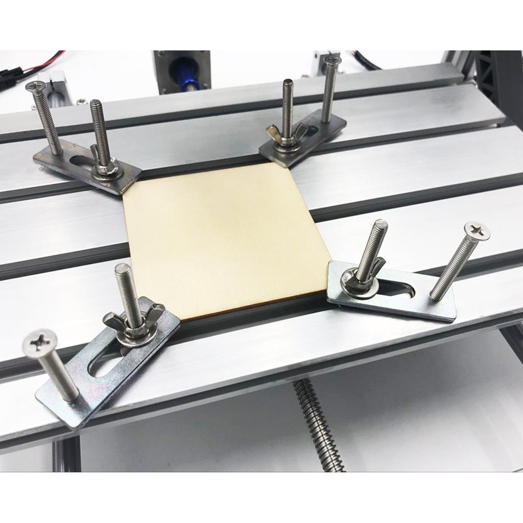 Press Plate Clamp Sets CNC Engraving Machine Part Pressure Plate Clamp Fixture For T-slot Working Table Replacement