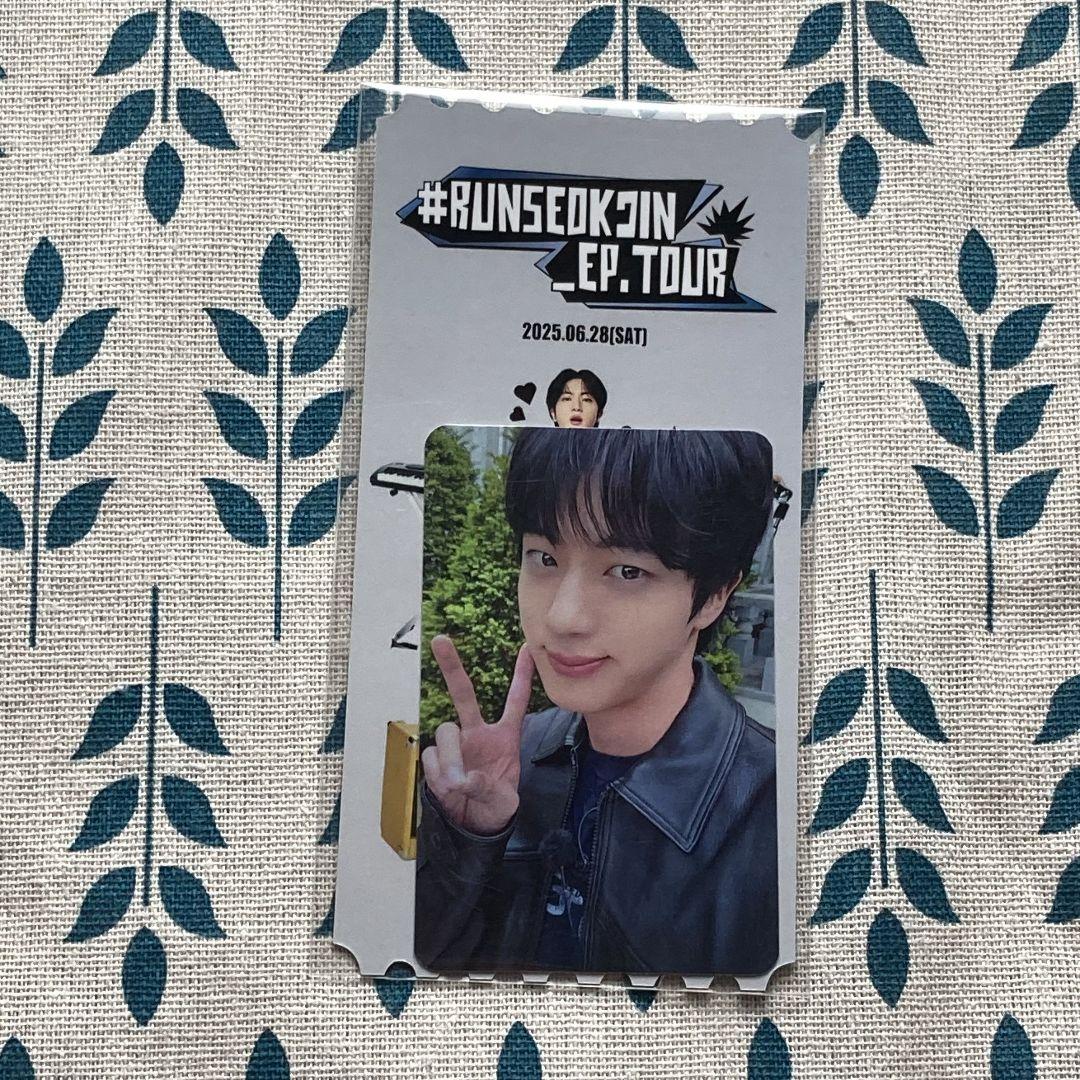 

[USED] BTS RUNSEOKJIN_EP.TOUR Jin 6.28 Trading Card