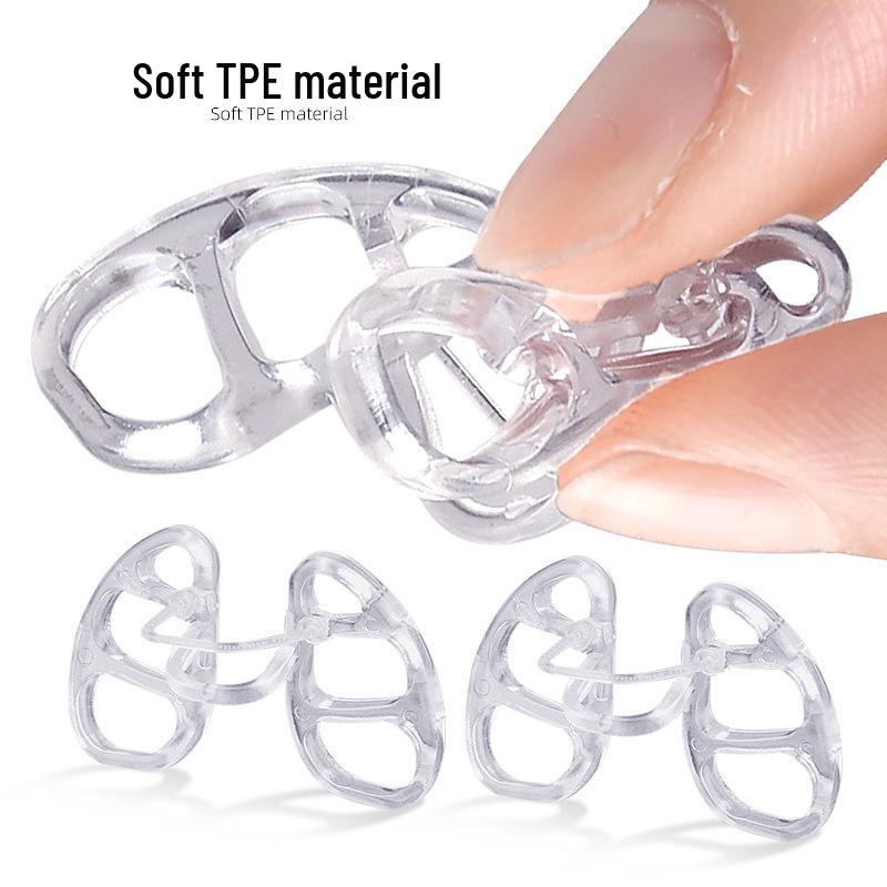 Stretch Rebound Anti-Snoring Nose Clip and Nighttime Mouth Closure Device