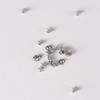 Dental Hollow-out Lingual Button with holes Perforated Orthodontic Accessory Dentistry Materials 50pcs/bag