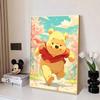 Disney Pittura con Diamanti Winnie the Pooh Illustrazione Corsa Fai da Te Mosaico 5D Ricamo Hobby Regalo Decorazione Casa