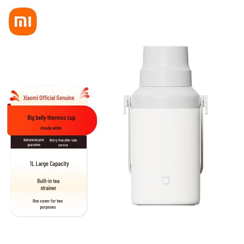 

Термопляшка Mijia 1 л з широким дном