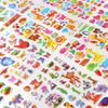6pcs/set Children Sticker Toys Cartoon Style Stickers Scrapbook Album DIY Decoration Toy for Girls Boys Birthday Gifts TMZ