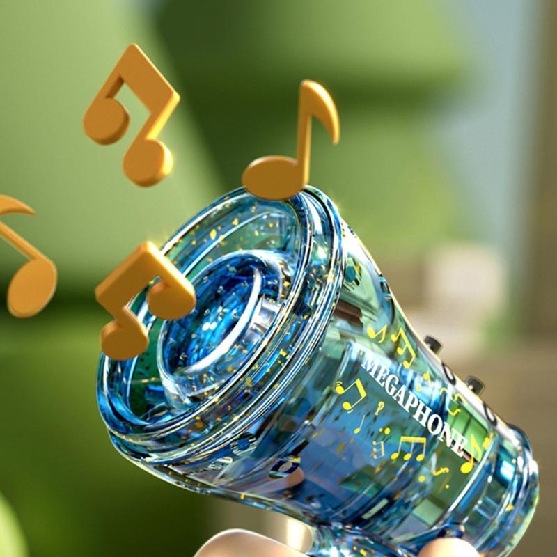 Fun Microphone Toy Voice Changing Device for Boys & Girls Handheld Megaphone Voice Changer Handheld Amplifier Gifts