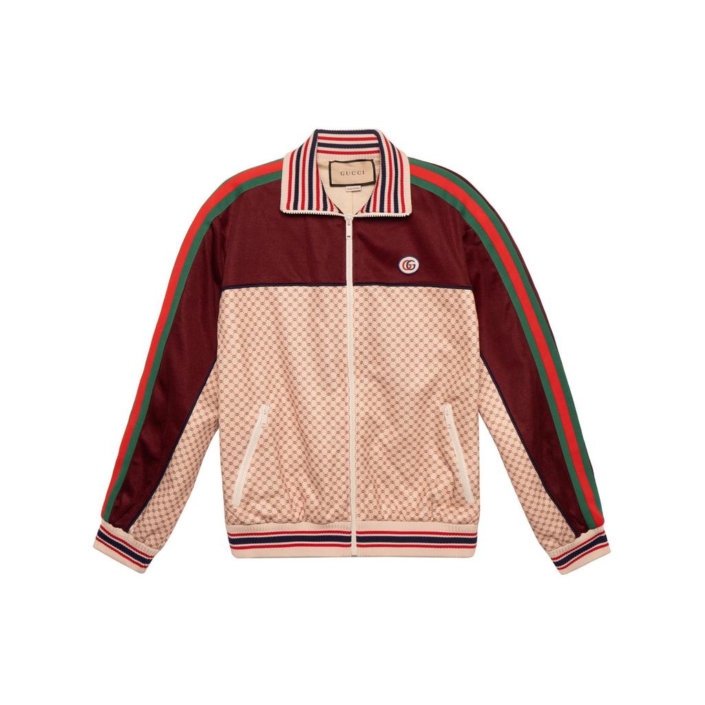 Gucci Baseball Jacket Women's Beige 655196-XJDFP-9115