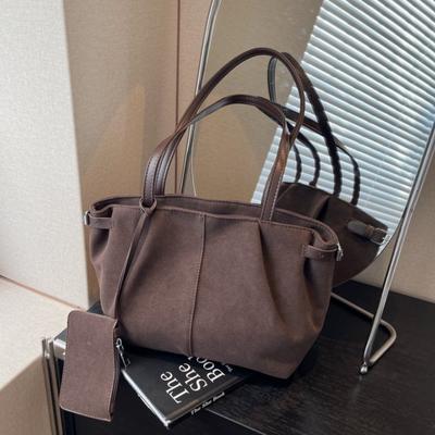 Hochwertige, solide Premium-Mode, vielseitige, einzigartige Entspannungs-Umhängetasche für Damen, Retro-matte Pendler-Umhängetasche mit Tragegriff oben