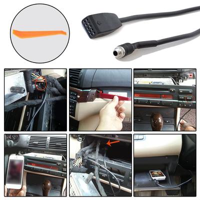 3,5 mm Adapterkabel Auto Auto AUX In Schnittstelle MP3 Für BMW E39 E53 X5 E46