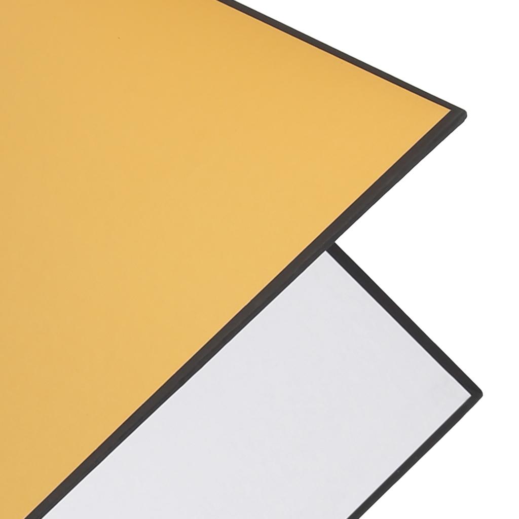 Lichtreflektor 3 in 1 Fotografie Reflektor Pappe Größe Faltbarer Reflektor Papierkarton Fotografie Zubehör