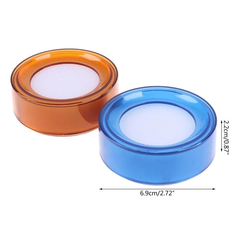 Fingertip Moistener Fingertip Wet Sponge Reusable for Counting Papers Cash Dollar Bills Document Receipts Accountant Use