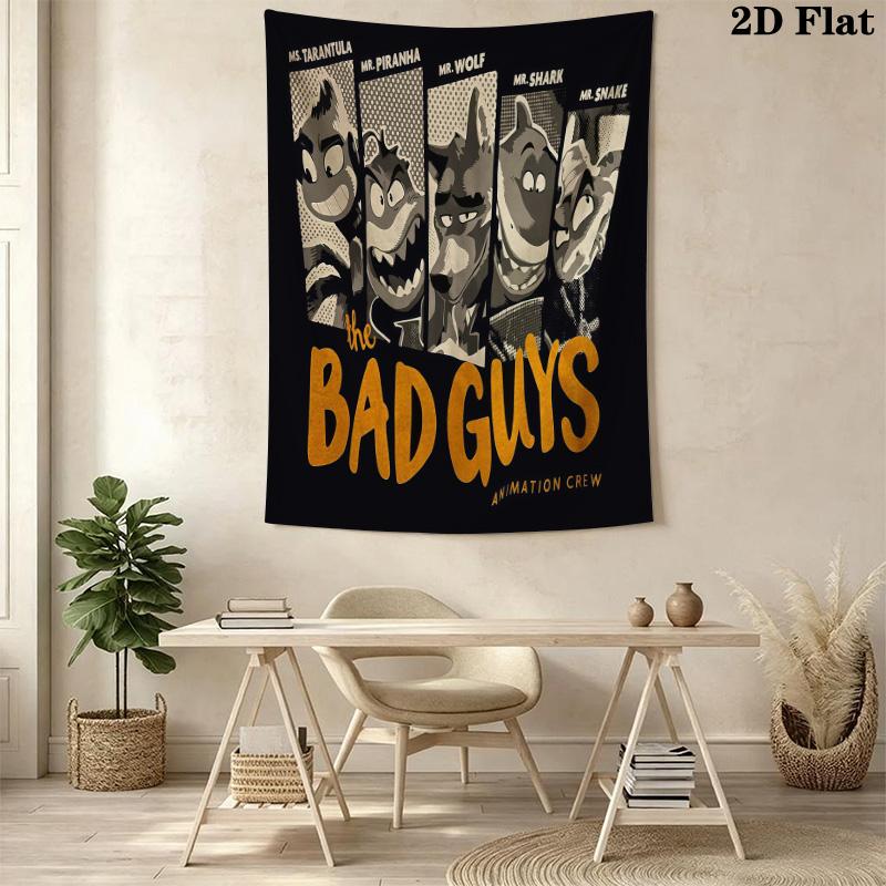The Bad Guys 2 Wild Adventure Bedding 1 Duvet Cover 2 Pillowcase Without Core Soft And Comfortable Christmas Birthday Gift Bedding Set