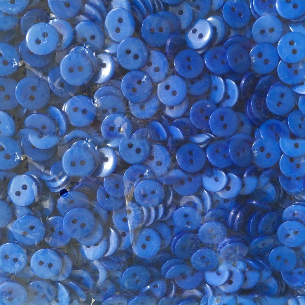 Kids Sewing Buttons Plastic Clothes Button 6/9/11/12Mm 2 Holes Round Shape Garment Accessories For Dolls Scrapbooking