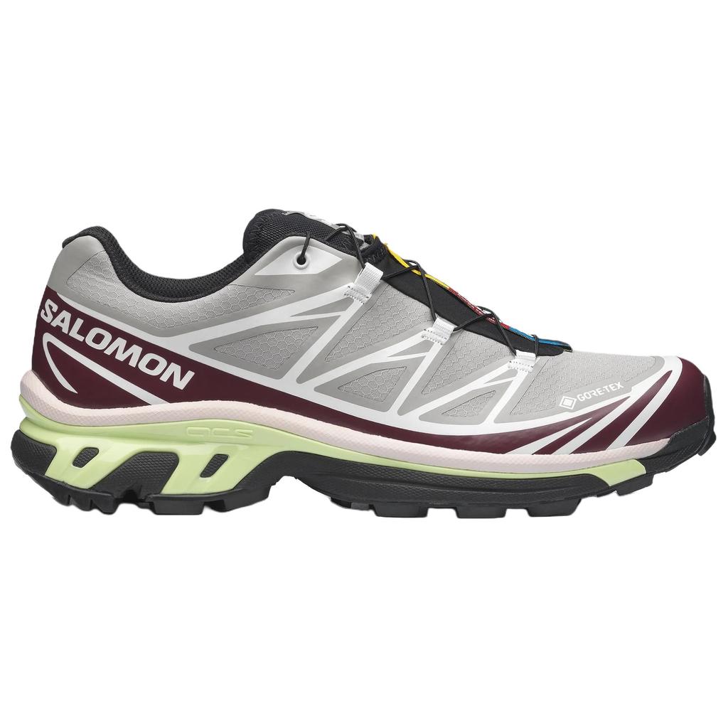 SALOMON XT-6 GORE-TEX Paloma Maroon Banner Unisex Sneakers Grey L47991600