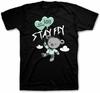 Shirt Match Barely Green Foamposite Dunk All Star Shoes - Money Over Love Tee