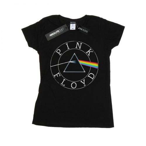 Pink Floyd Womens/Ladies Prism Circle Logo Cotton T-Shirt