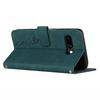 For Google Pixel 9a Case Viewing Stand PU Leather Phone Cover Imprinted Pattern