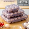 Plastic Refrigerator Egg Organizer 6/15/24 Grids Eggs Case Multipurpose Egg Protector  for Kitchen