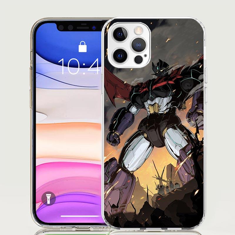 Manga Mazinger Z Anime Case Phone Cover for iphone 17 Air 16 15 14 13 Mini 12 11 Pro Max 16E 7 Plus 8 + SE 2020 Trend Funda 16 1