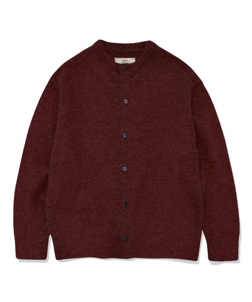 Kaneitei Base Crop Cardigan (Red)