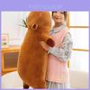 Pernă moale de pluș scurt Capybara pentru îmbrățișat, ideală pentru petreceri cu dormit și decorarea dormitorului, dimensiuni 50 cm și 90 cm
