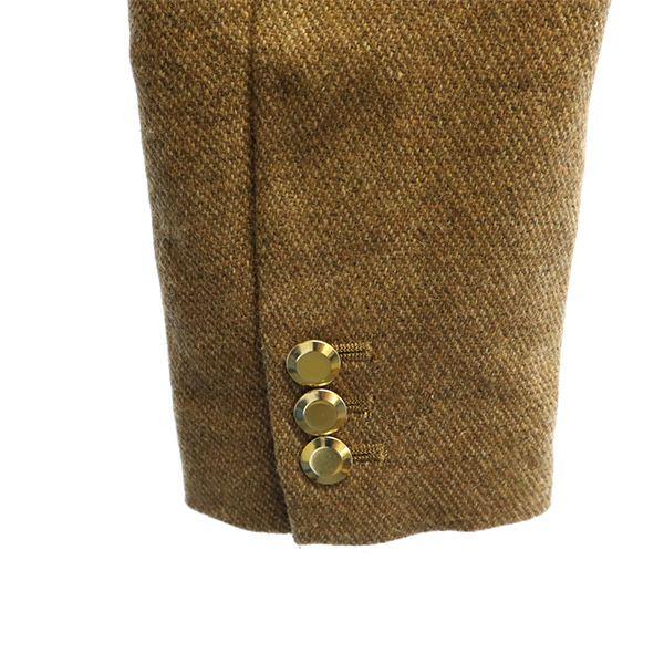 FRAY I.D Wool Blend Double Tailored Jacket Brown Women Used