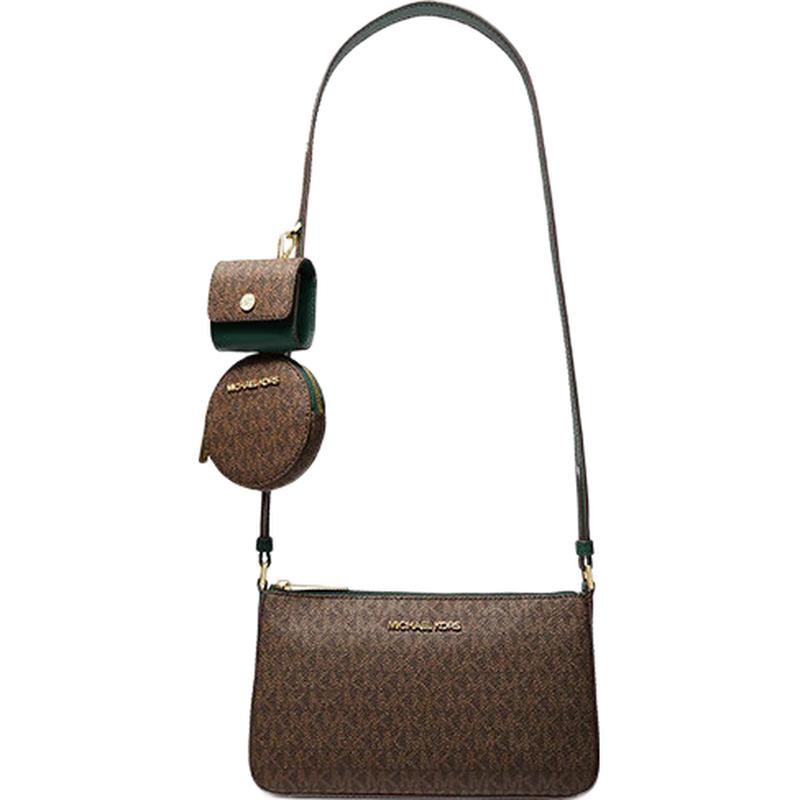 Michael Kors Сумка кроссбоди JET SET Small с монограммой Small
