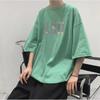 Männer Kurzarm T-Shirts Brief Grafik Druck Halbarm T-shirts Pullover T-shirt Casual Tee Mann Koreanische Casual Rundhals Retro Tops Für