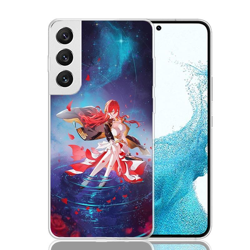 

Чехол для телефона Honkai Star Rail Химеко для Samsung Galaxy S26 S25 Edge S24 S23 FE S22 Ultra S21 Plus S20 + Fundas Cover Coque Galaxy Samsung S24
