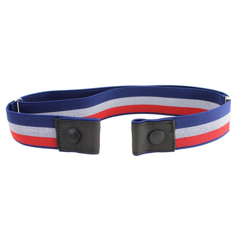 Japanese Invisible Seamless Anti-Allergic Buckle Belt Unisex Rubber Band Elastic Waist Seal