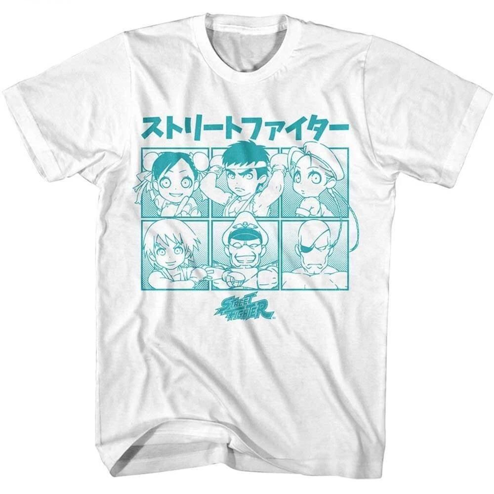 Street Fighter Cute Chibis Men s T Shirt 3XL