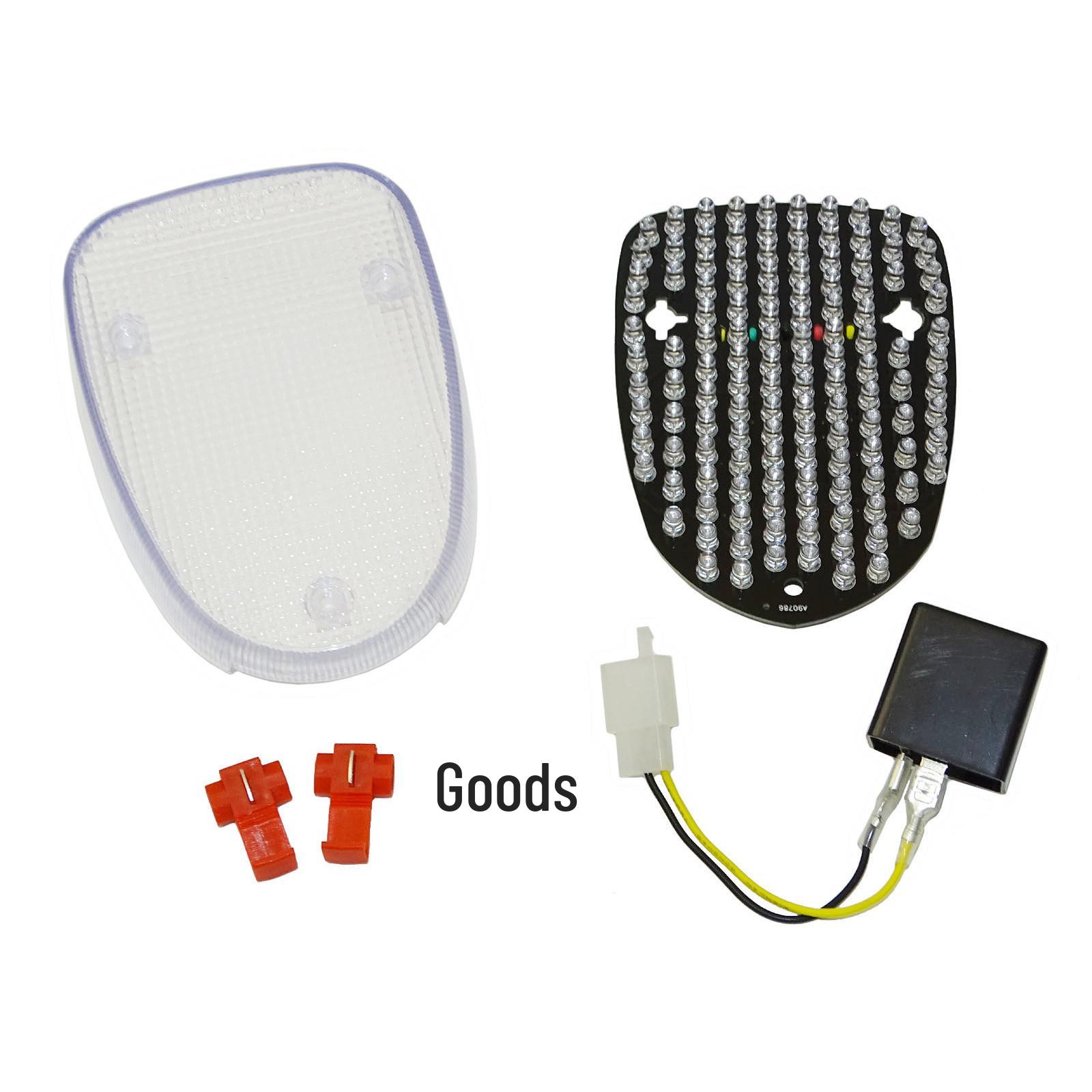 

Yamaha V-Star XVS650 Modified LED Taillight with Brake and Turn Signal