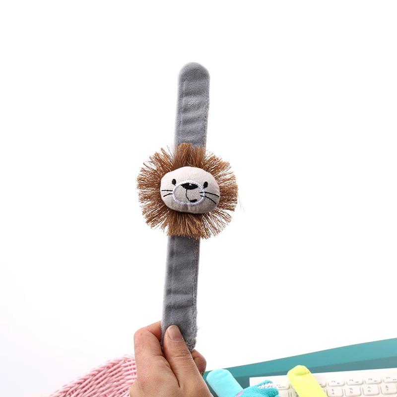 Niedliches Klatscharmband Armband Damen Kopfschmuck Armbandzubehör Plüsch Cartoon Klatscharmband Puppe Kinderpuppe